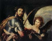 Bernardo Strozzi St Maurice and the Angel Sweden oil painting artist